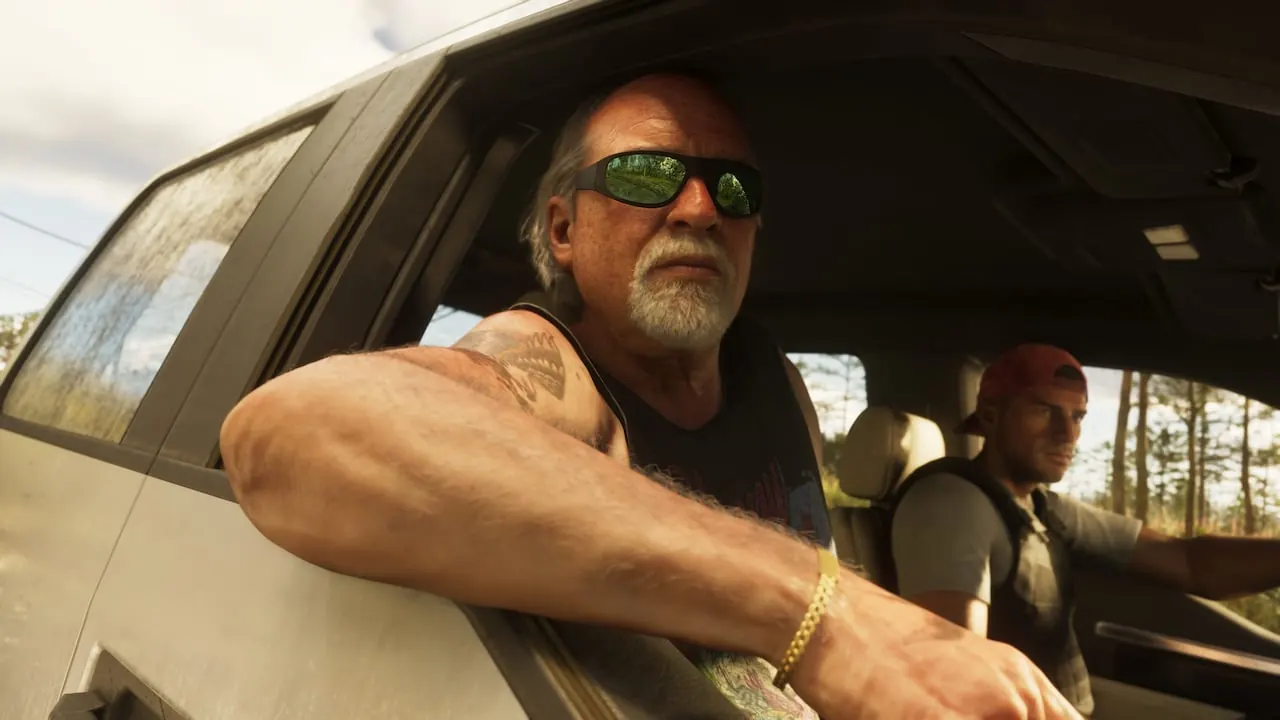 Brian Heder in Rockstar Games’ official GTA VI artwork