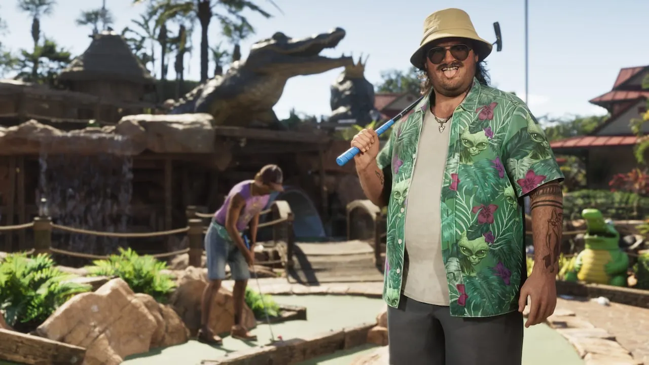 Cal Hampton in Rockstar Games’ official GTA VI artwork