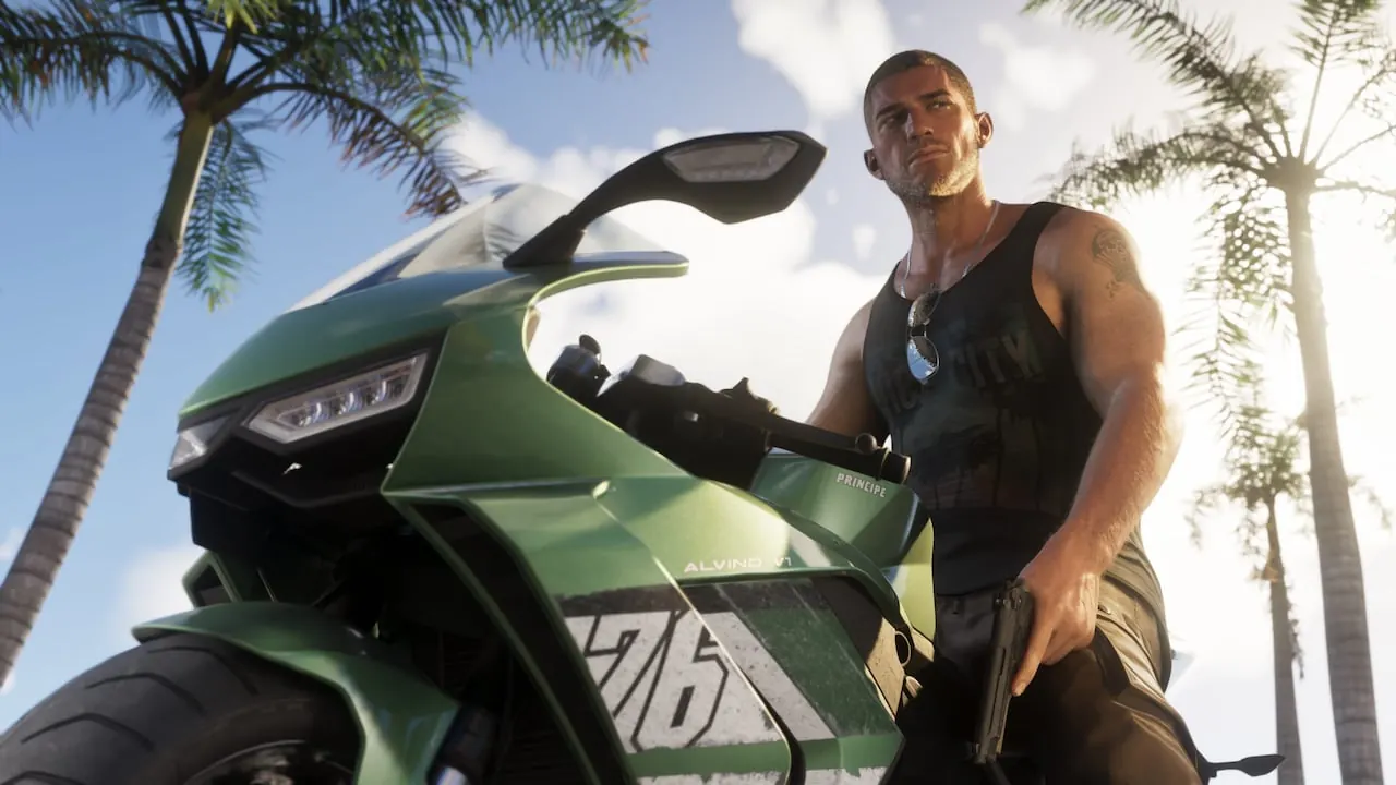 Jason Duval in Rockstar Games’ official GTA VI artwork