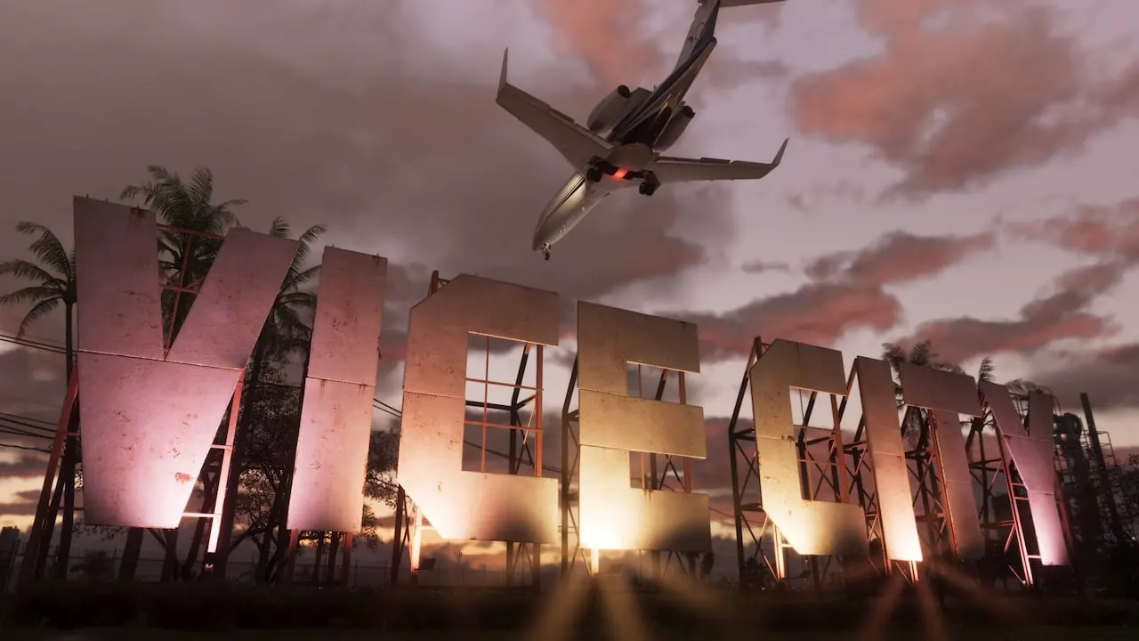 Vice City in Rockstar Games’ official GTA VI artwork